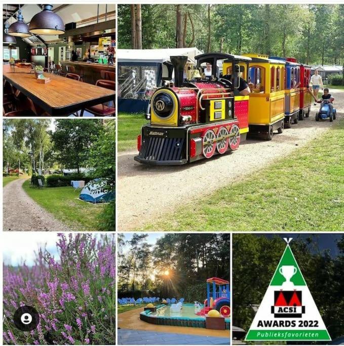 Te Huur: Leuke 4-Persoons Stacaravan Op Top Locatie! Hoenderloo Luaran gambar